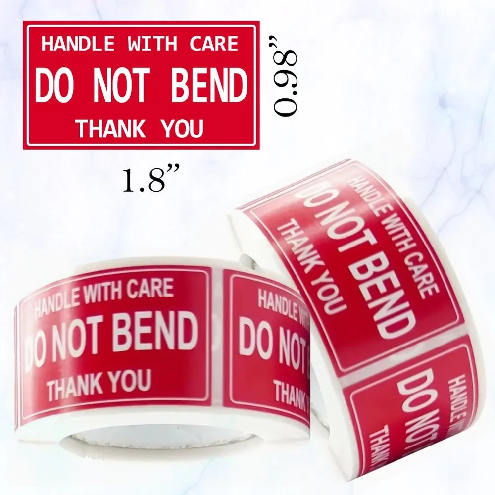 500 DO NOT BEND Stickers
